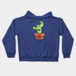 I just wanta hug Kids Hoodie